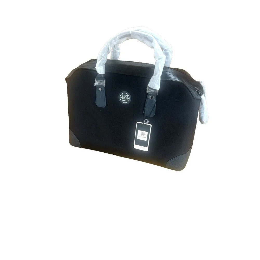 Bolvaint Paris Ivens Travel Bag 100% Leather/Nylon NEW Original Packaging $2900